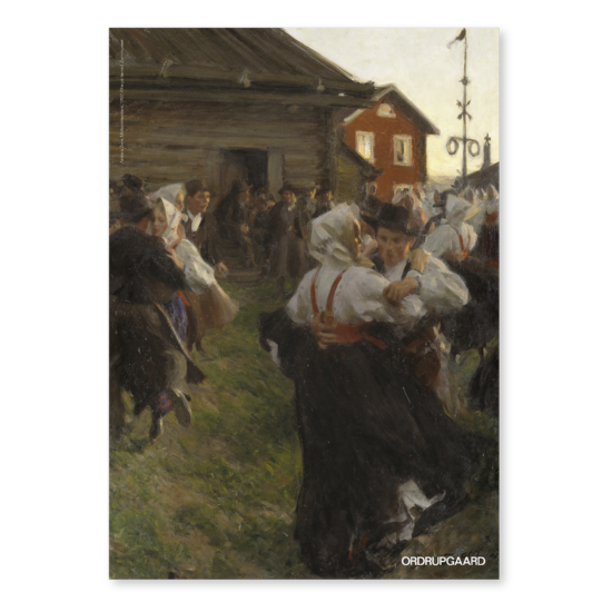 Anders Zorn, Midsommerdans, 1897, Olie på lærred, Zornmuseet
