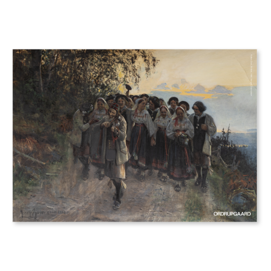 Anders Zorn, Til dans, 1880, Akvarel, Zornmuseet