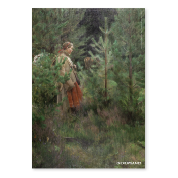 Anders Zorn, Valkulla (Hyrdinde), 1908, Olie på lærred, Zornmuseet