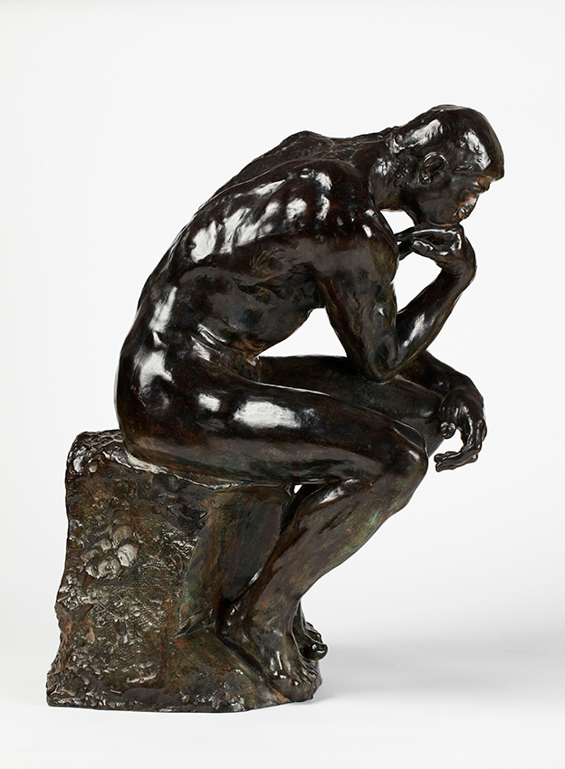 Auguste Rodin. Grubleren. (Modelleret 1880). Inv.nr. 305 WH. Fotograf Anders Sune Berg. II