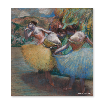 Edgar Degas, Tre danserinder, (ca. 1898)