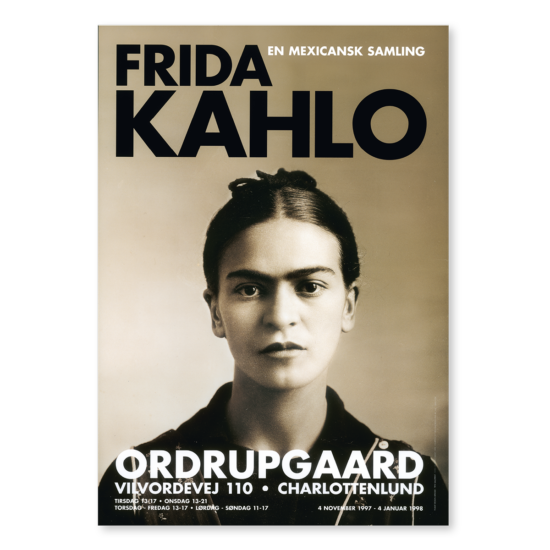 Frida Kahlo, En Mexicansk samling. Udstillingsplakat