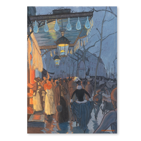 Louis Anquetin, Avenue de Clichy, klokken fem om aftenen, 1887