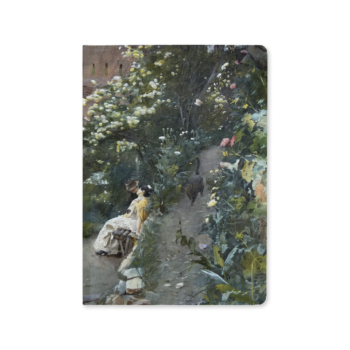 Notesbog. Anders Zorn, I Alhambra park, 1887
