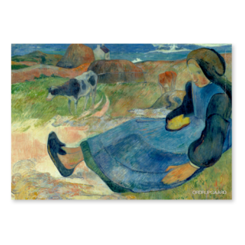 Paul Gauguin, Hyrdepige fra Bretagne, 1889