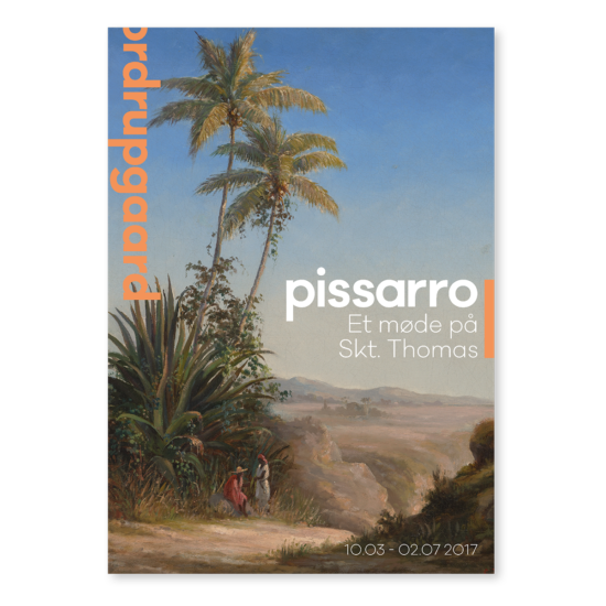 Pissarro, Et møde på Skt. Thomas. Udstillingsplakat