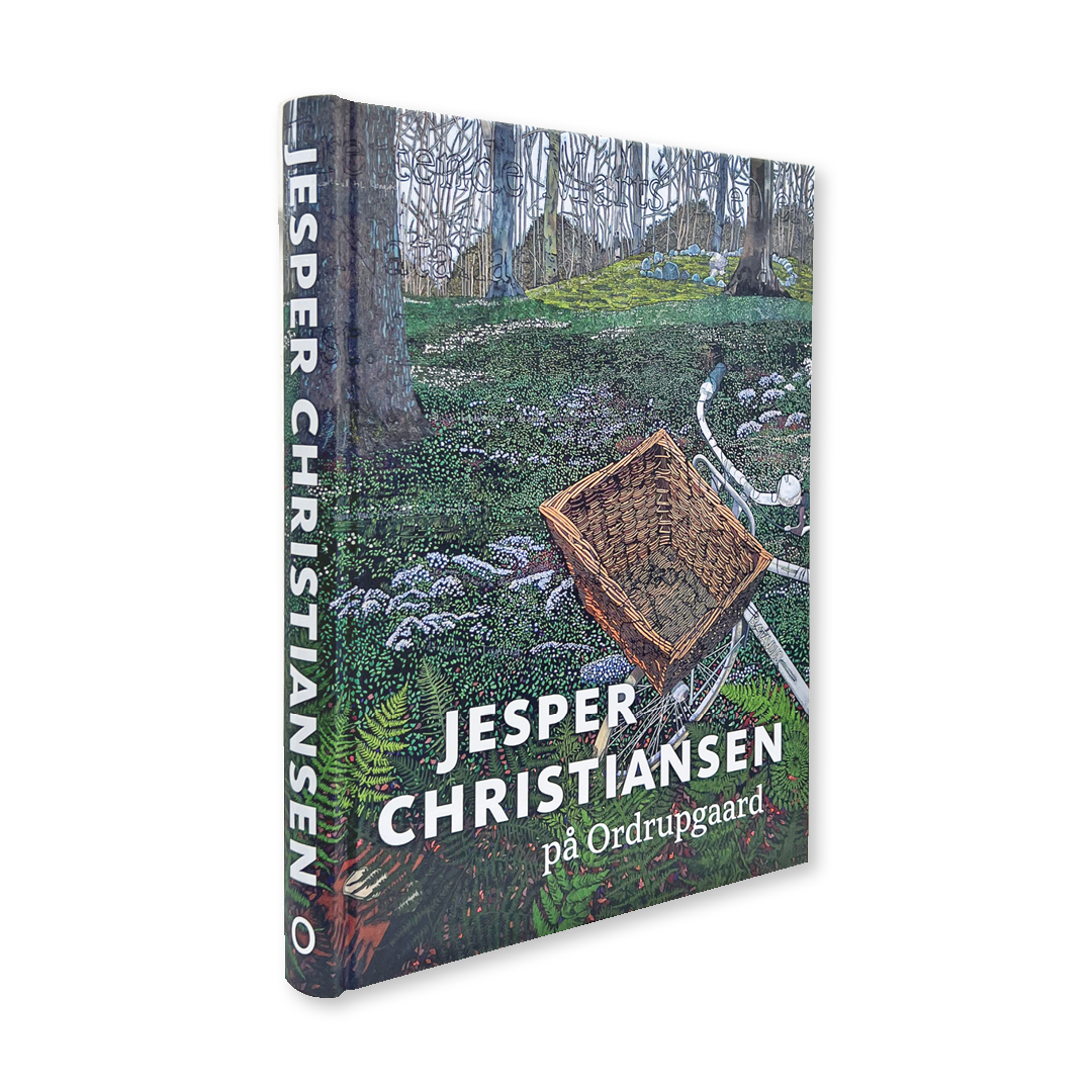 Udstillingskatalog til særudstillingen med Jesper Christiansen, på Ordrupgaard, 2023.