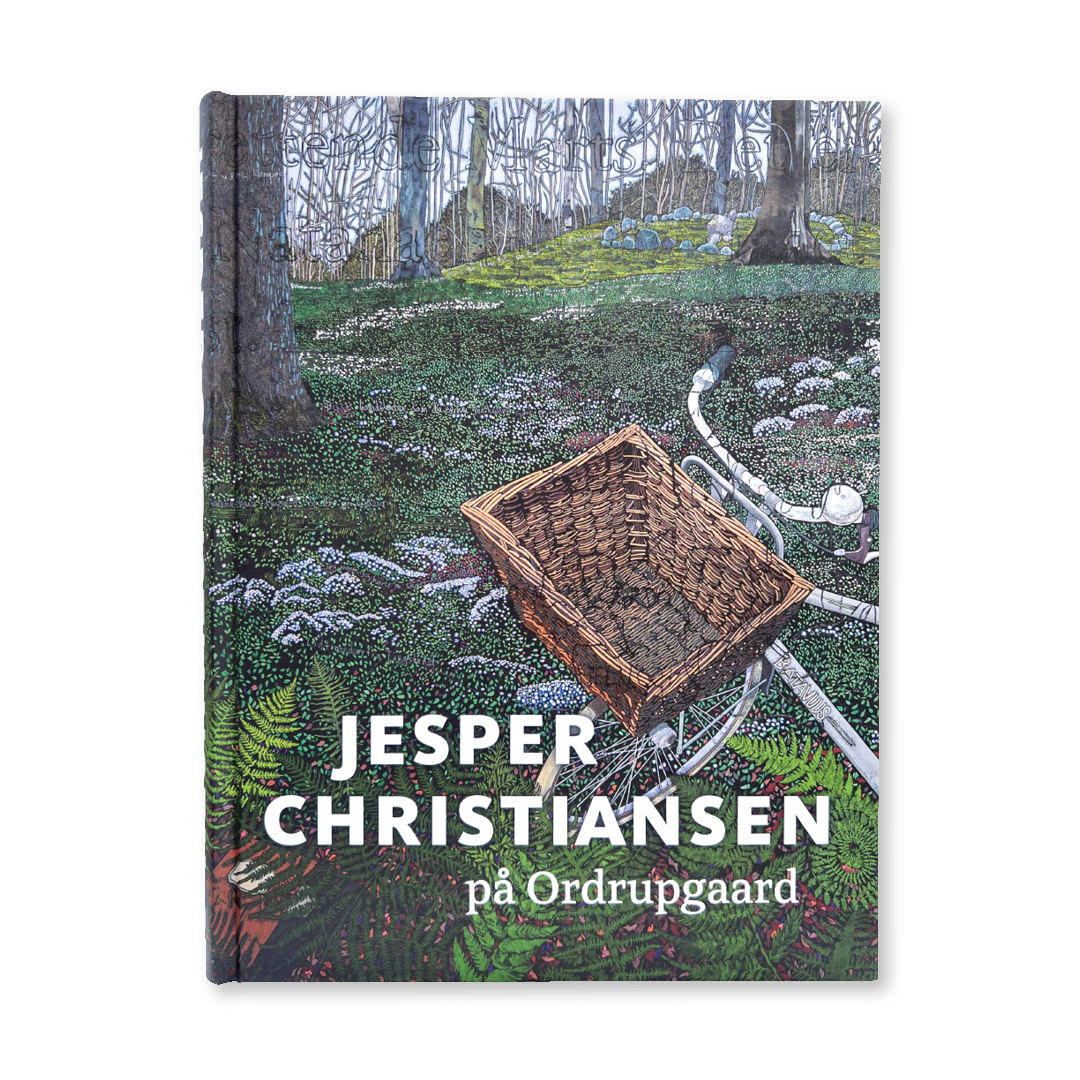 Udstillingskatalog til særudstillingen med Jesper Christiansen, på Ordrupgaard, 2023.