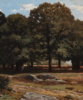 Alfred Sisley. Kastanjeallé i La Celle-Saint-Cloud. (1865). Inv.nr. 262 WH. Fotograf Anders Sune Berg