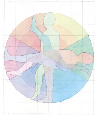 Ann Linn Palm Hansen, Krop i rotation III, 2024-2025. Kunstnerens eje