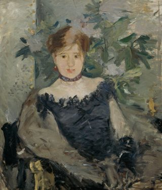 Berthe Morisot (1841-1895), Den sorte corsage, 1878, National Gallery of Ireland, Dublin