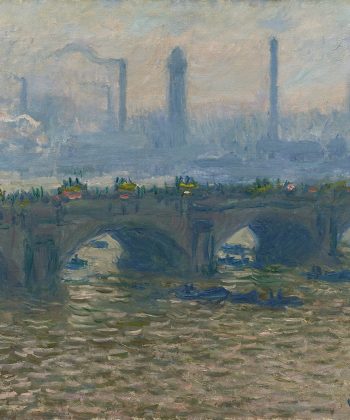 Claude Monet. Waterloo Bridge, gråvejr. 1903. Inv.nr. 198 WH. Fotograf Anders Sune Berg