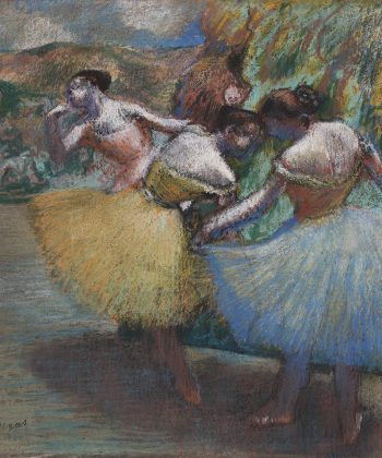 Edgar Degas. Tre danserinder. (Ca. 1898). Inv.nr. 279 WH. Fotograf Anders Sune Berg