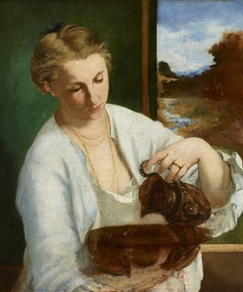 Édouard Manet. Kvinde med kande. (1858-60). Inv.nr. 282 WH. Fotograf Anders Sune Berg