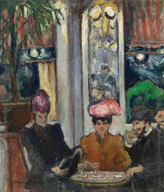 Émile-Othon Friesz, "Scene in a Parisian Brasserie", ca. 1905-6. Museum Barberini