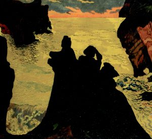 Georges Lacombe. Det gule hav, Camaret, ca. 1892. Olie på lærred, 60,7 x 81,5 cm. Musée des Beaux-Arts de Brest métropole