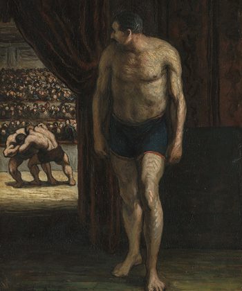 Honoré Daumier. Bryderen. (ca. 1852). Shuffle575px. Fotograf Anders Sune Berg