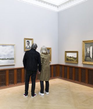 Press Photo. The Danish collection gallery at Ordrupgaard